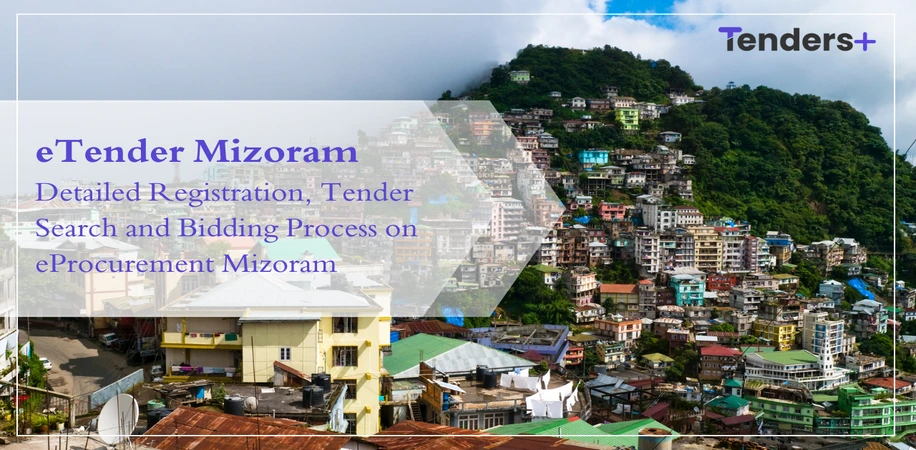 e-tender Mizoram Bidding Process
