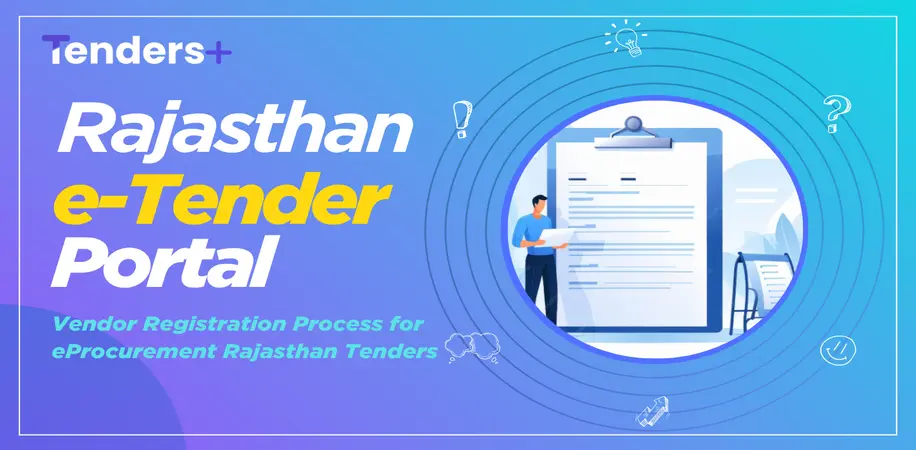eTender Rajasthan Registration Process